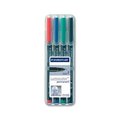 Staedtler Staedtler Quick-drying Fine Pt. Permanent Markers STD318WP4